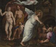 Pablo de Cespedes Descenso de Cristo al Limbo oil painting on canvas